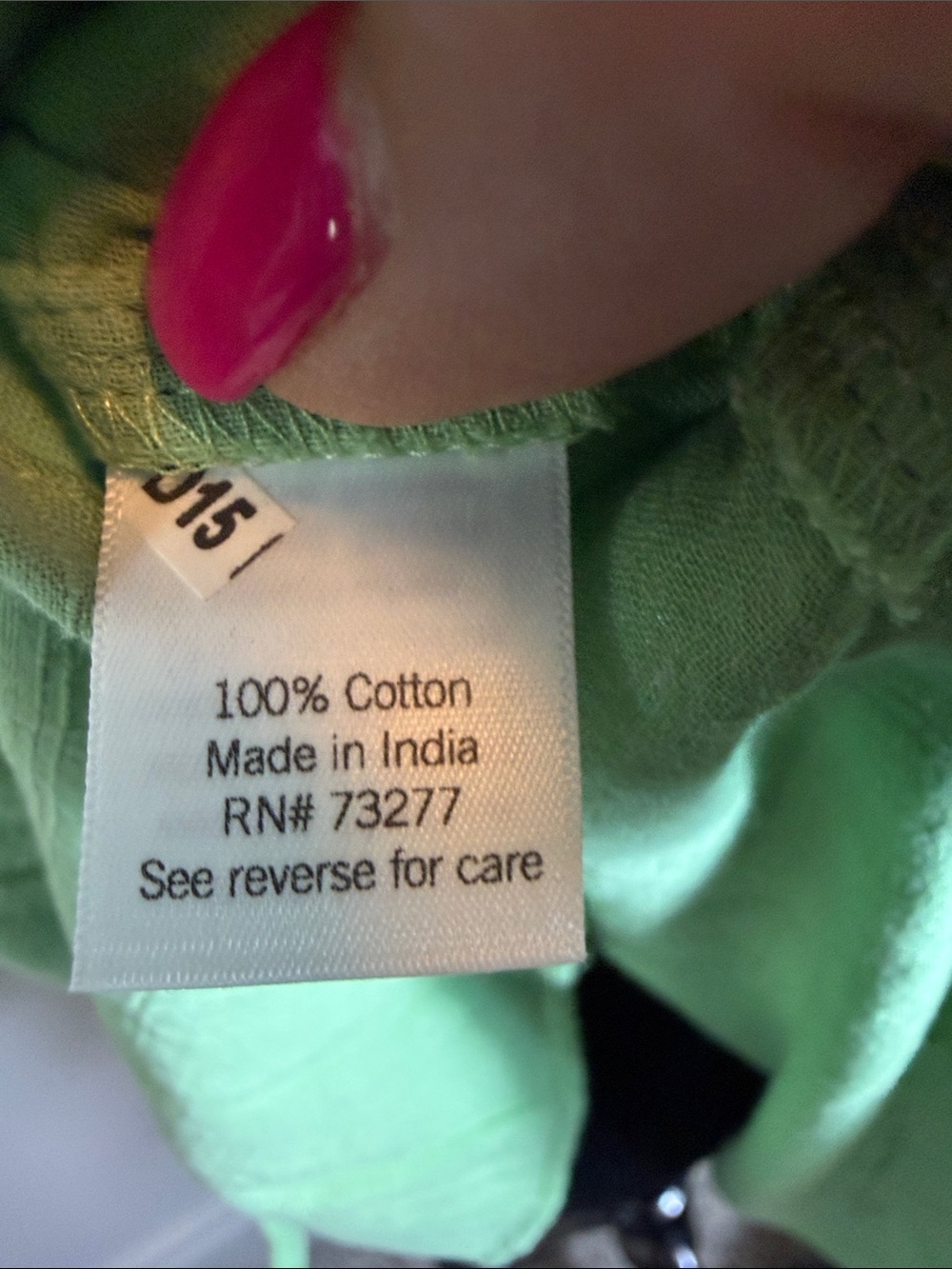 Sonoma Lightweight Button-Up Shirt in Light Green 100% Cotton Sz L NWT - Picture 8 of 11